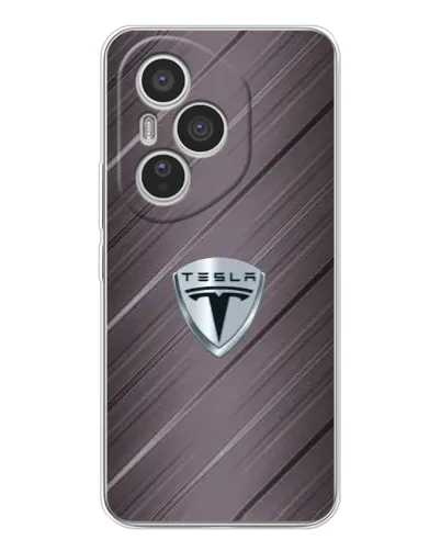 Чехол для Huawei Honor 400 Pro с картинкой «Металлическая текстура Tesla» Чехол для Huawei Honor 400 Pro с картинкой «Металлическая текстура Tesla»
