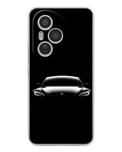 Чехол для Huawei Honor 400 Pro с картинкой «Фары Tesla Night» Чехол для Huawei Honor 400 Pro с картинкой «Фары Tesla Night»