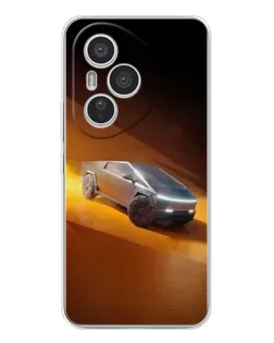 Чехол для Huawei Honor 400 Pro с картинкой «Cybertruck в пустыне»