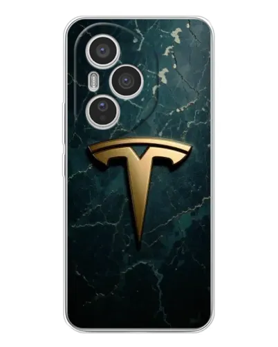 Чехол для Huawei Honor 400 Pro с картинкой «Мраморная Tesla Gold» Чехол для Huawei Honor 400 Pro с картинкой «Мраморная Tesla Gold»