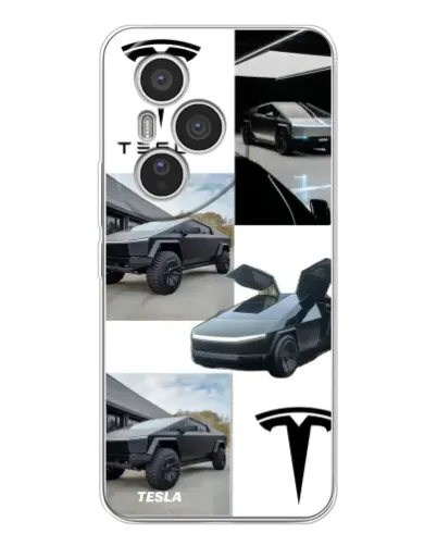 Чехол для Huawei Honor 400 Pro с картинкой «Коллаж Cybertruck Tesla» Чехол для Huawei Honor 400 Pro с картинкой «Коллаж Cybertruck Tesla»