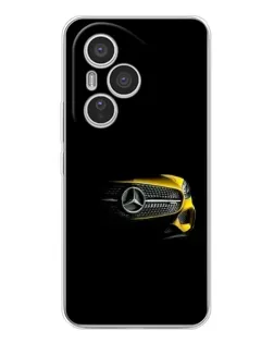 Чехол для Huawei Honor 400 Pro с картинкой «Mercedes — ретро стиль»