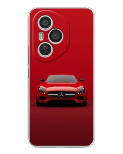 Чехол для Huawei Honor 400 Pro с картинкой «Красный Mercedes AMG»