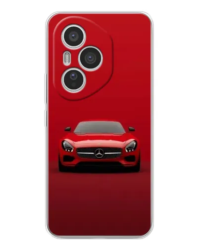 Чехол для Huawei Honor 400 Pro с картинкой «Красный Mercedes AMG»