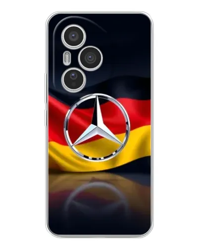 Чехол для Huawei Honor 400 Pro с картинкой «Mercedes — флаг Германии»