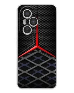 Чехол для Huawei Honor 400 Pro с картинкой «Mercedes Carbon Grid»