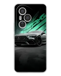 Чехол для Huawei Honor 400 Pro с картинкой «Темный Mercedes AMG»