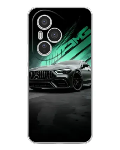 Чехол для Huawei Honor 400 Pro с картинкой «Темный Mercedes AMG»