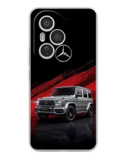 Чехол для Huawei Honor 400 Pro с картинкой «Mercedes G-Class красный»