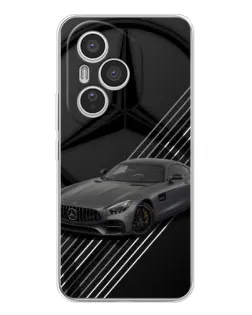 Чехол для Huawei Honor 400 Pro с картинкой «Mercedes AMG — графика»