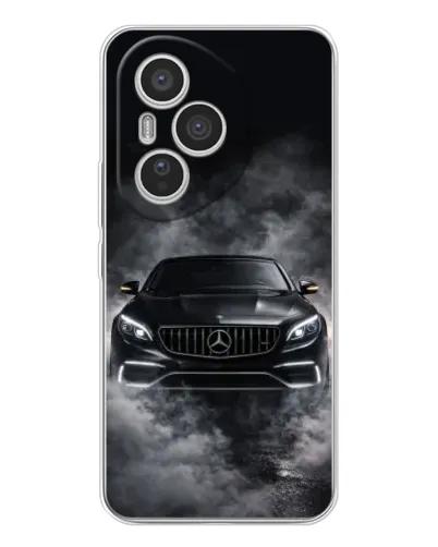Чехол для Huawei Honor 400 Pro с картинкой «Mercedes в дыму»