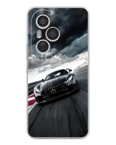 Чехол для Huawei Honor 400 Pro с картинкой «Гоночный Mercedes AMG»