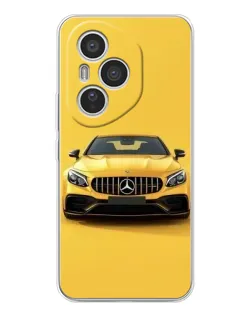 Чехол для Huawei Honor 400 Pro с картинкой «Желтый Mercedes GT»