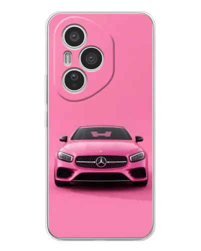 Чехол для Huawei Honor 400 Pro с картинкой «Розовый Mercedes AMG» Чехол для Huawei Honor 400 Pro с картинкой «Розовый Mercedes AMG»