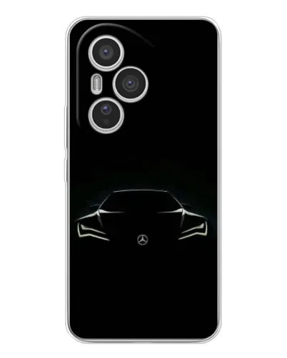 Чехол для Huawei Honor 400 Pro с картинкой «Mercedes — силуэт авто» Чехол для Huawei Honor 400 Pro с картинкой «Mercedes — силуэт авто»