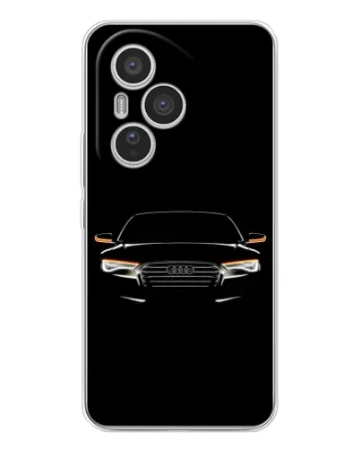 Чехол для Huawei Honor 400 Pro с картинкой «Audi — ночной контур» Чехол для Huawei Honor 400 Pro с картинкой «Audi — ночной контур»