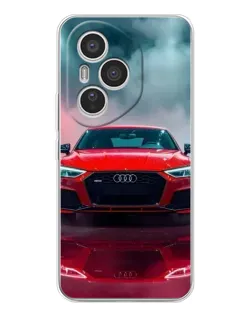 Чехол для Huawei Honor 400 Pro с картинкой «Audi RS — красный стиль»
