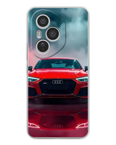 Чехол для Huawei Honor 400 Pro с картинкой «Audi RS — красный стиль» Чехол для Huawei Honor 400 Pro с картинкой «Audi RS — красный стиль»