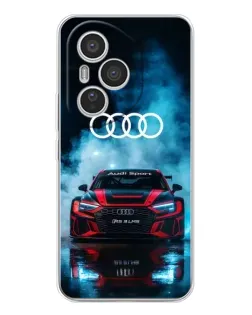 Чехол для Huawei Honor 400 Pro с картинкой «Audi Sport — неон»