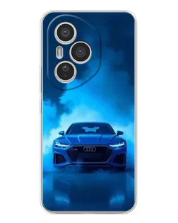 Чехол для Huawei Honor 400 Pro с картинкой «Audi — голубая энергия»