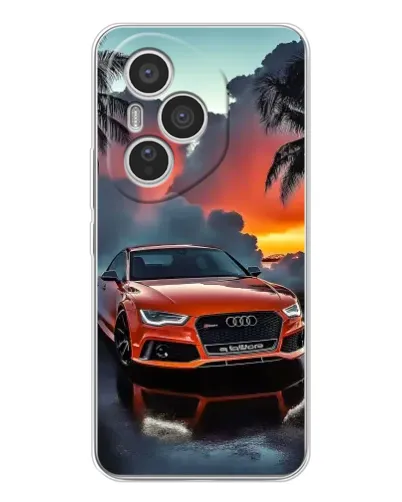 Чехол для Huawei Honor 400 Pro с картинкой «Audi — закат» Чехол для Huawei Honor 400 Pro с картинкой «Audi — закат»