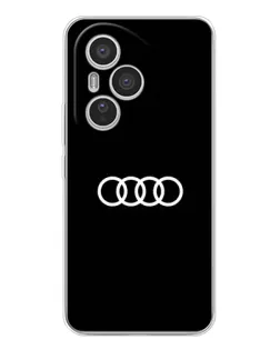 Чехол для Huawei Honor 400 Pro с картинкой «Audi White Logo»