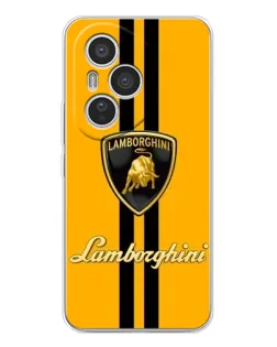 Чехол для Huawei Honor 400 Pro с картинкой «Lamborghini Stripe желтый» Чехол для Huawei Honor 400 Pro с картинкой «Lamborghini Stripe желтый»