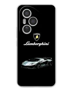 Чехол для Huawei Honor 400 Pro с картинкой «Логотип Lamborghini классика»
