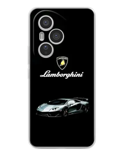 Чехол для Huawei Honor 400 Pro с картинкой «Логотип Lamborghini классика»