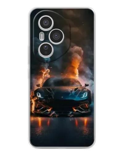 Чехол для Huawei Honor 400 Pro с картинкой «Lamborghini дымная эстетика»