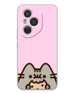 Чехол для Huawei Honor 400 Pro с картинкой «Pusheen и печенье» Чехол для Huawei Honor 400 Pro с картинкой «Pusheen и печенье»