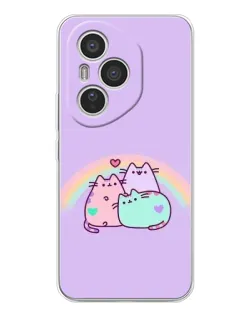 Чехол для Huawei Honor 400 Pro с картинкой «Радужные Пушины» Чехол для Huawei Honor 400 Pro с картинкой «Радужные Пушины»
