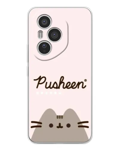 Чехол для Huawei Honor 400 Pro с картинкой «Pusheen логотип»