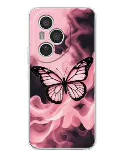 Чехол для Huawei Honor 400 Pro с картинкой «Бабочка в дыму»