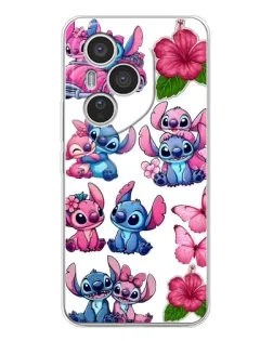 Чехол для Huawei Honor 400 Pro с картинкой «Стикеры Stitch и Angel» Чехол для Huawei Honor 400 Pro с картинкой «Стикеры Stitch и Angel»