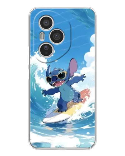 Чехол для Huawei Honor 400 Pro с картинкой «Стич на волне»