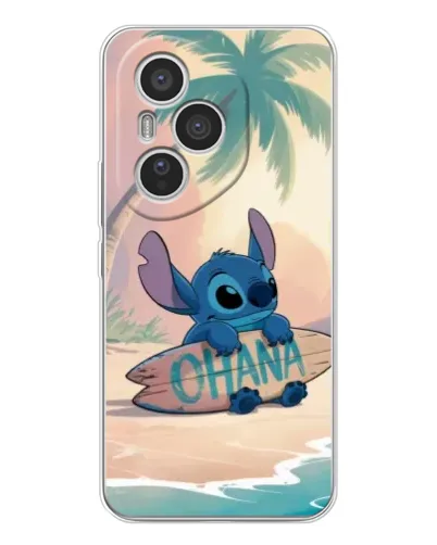 Чехол для Huawei Honor 400 Pro с картинкой «Стич на серфе»