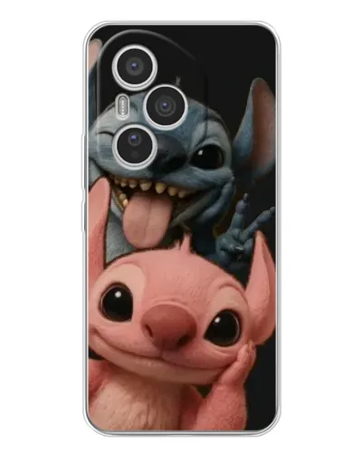 Чехол для Huawei Honor 400 Pro с картинкой «Стич и Ангел»