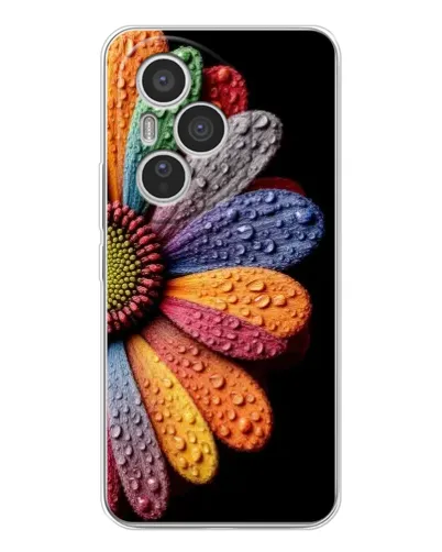 Чехол для Huawei Honor 400 Pro с картинкой «Радужный цветок»