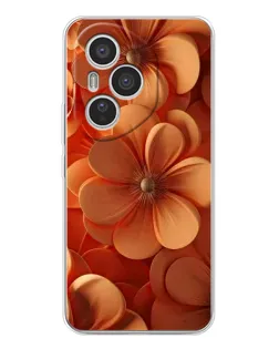 Чехол для Huawei Honor 400 Pro с картинкой «Оранжевый макро цветок» Чехол для Huawei Honor 400 Pro с картинкой «Оранжевый макро цветок»