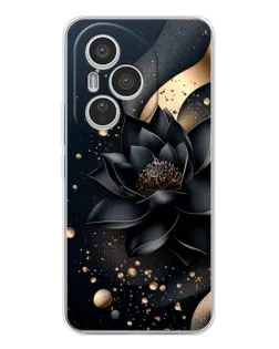 Чехол для Huawei Honor 400 Pro с картинкой «Черный лотос» Чехол для Huawei Honor 400 Pro с картинкой «Черный лотос»