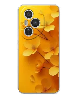 Чехол для Huawei Honor 400 Pro с картинкой «Золотые лепестки» Чехол для Huawei Honor 400 Pro с картинкой «Золотые лепестки»