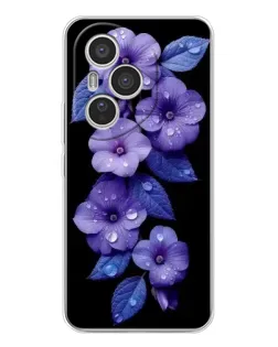 Чехол для Huawei Honor 400 Pro с картинкой «Фиолетовые цветы с росою» Чехол для Huawei Honor 400 Pro с картинкой «Фиолетовые цветы с росою»