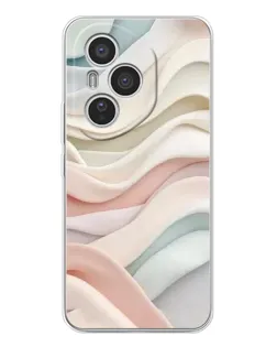 Чехол для Huawei Honor 400 Pro с картинкой «Пастельные нежные волны»