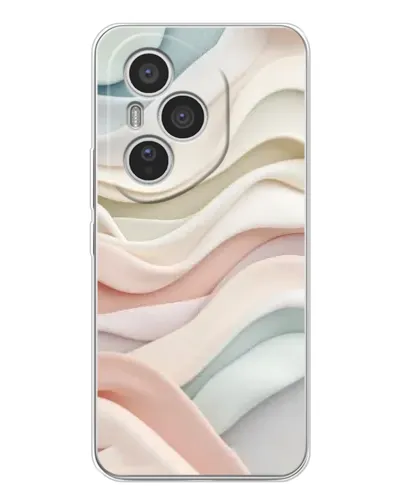 Чехол для Huawei Honor 400 Pro с картинкой «Пастельные нежные волны»