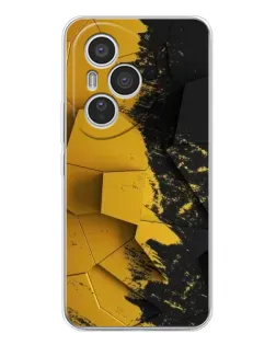 Чехол для Huawei Honor 400 Pro с картинкой «Золотые осколки геометрии»
