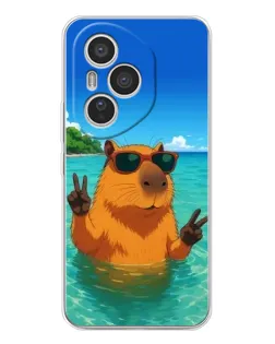 Чохол для Huawei Honor 400 Pro з картинкою «Морська капібара» Чохол для Huawei Honor 400 Pro з картинкою «Морська капібара»