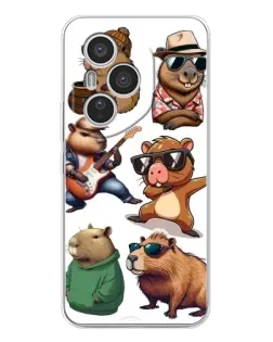 Чохол для Huawei Honor 400 Pro з картинкою «Круті капібари музиканти» Чохол для Huawei Honor 400 Pro з картинкою «Круті капібари музиканти»