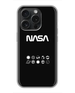Чехол для Huawei Honor 400 Smart с картинкой «NASA — технический принт»