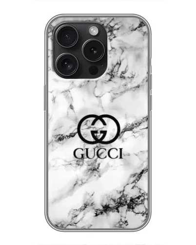 Чохол для Huawei Honor 400 Smart з картинкою «Gucci — мармуровий шик»